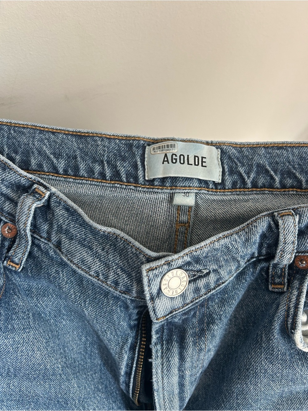 Agolde REN Straight-Leg Ankle Jeans